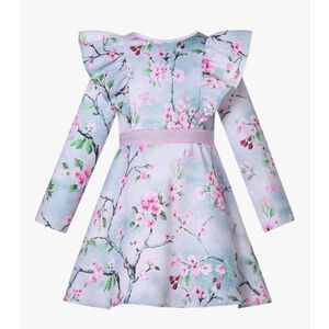 NEW Ruffle Floral Princess Birthday Party Special Occasion Lined Dress 3T